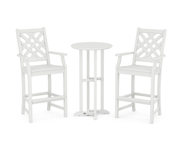 Country Living Wovendale 3-Piece Farmhouse Bar Set