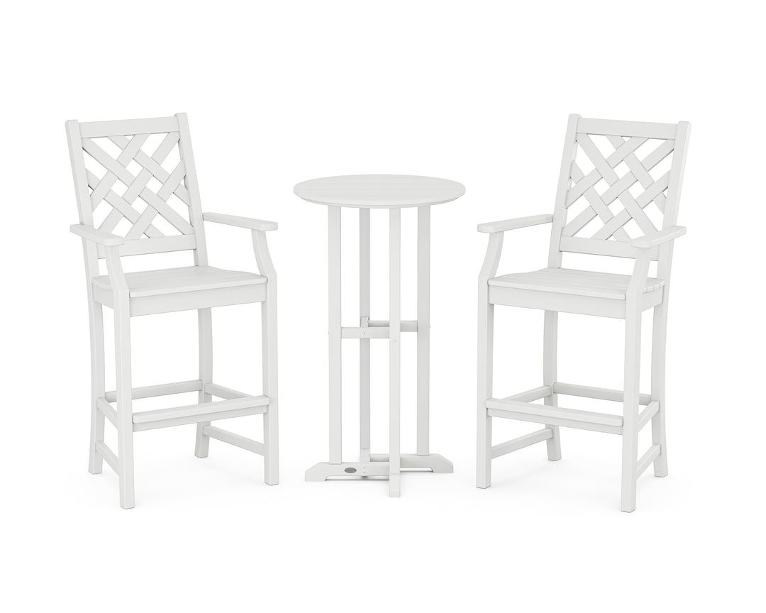 Country Living Wovendale 3-Piece Farmhouse Bar Set