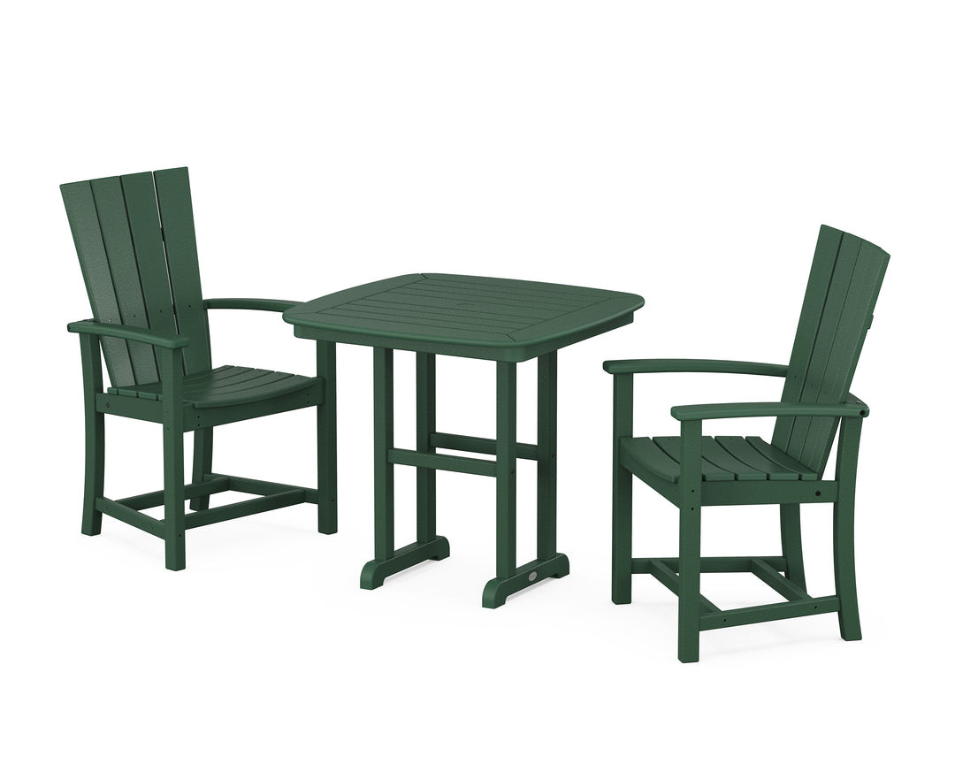 POLYWOOD® Quattro 3-Piece Dining Set