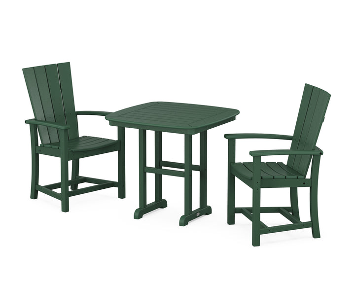 POLYWOOD® Quattro 3-Piece Dining Set