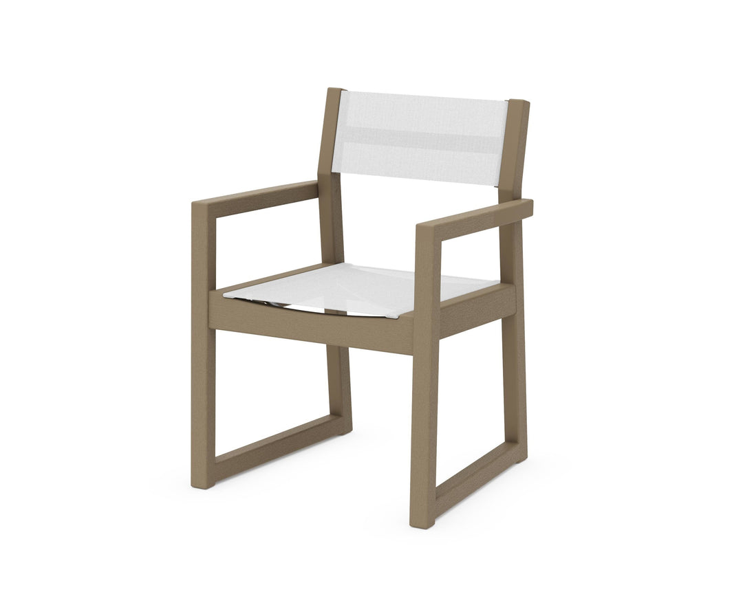 POLYWOOD® EDGE Sling Dining Arm Chair