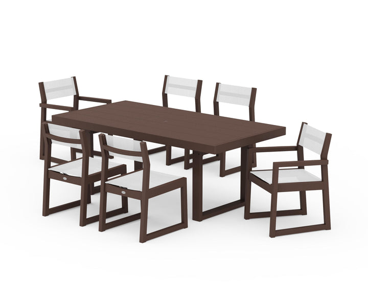 POLYWOOD® EDGE Sling 7-Piece Dining Set