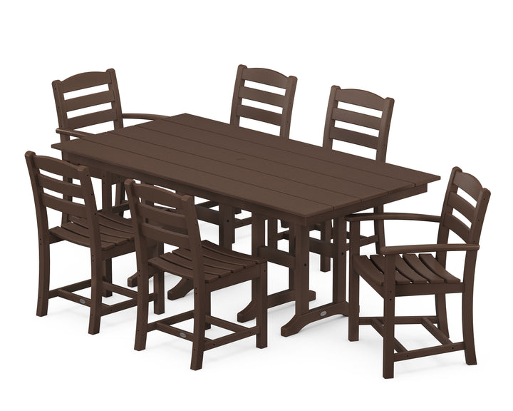 POLYWOOD® La Casa Café 7-Piece Farmhouse Dining Set