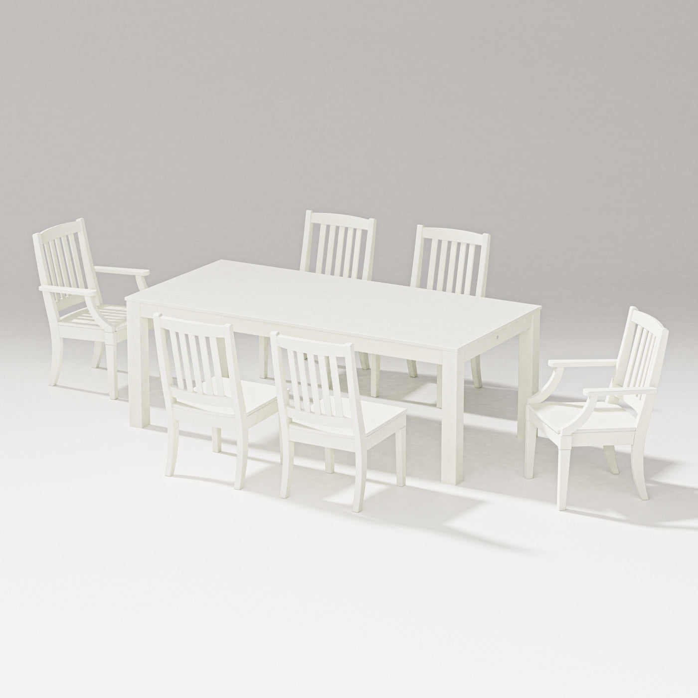 Estate 7-Piece Parsons Table Dining Set