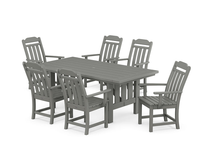 POLYWOOD® Cottage Arm Chair 7-Piece Mission Dining Set