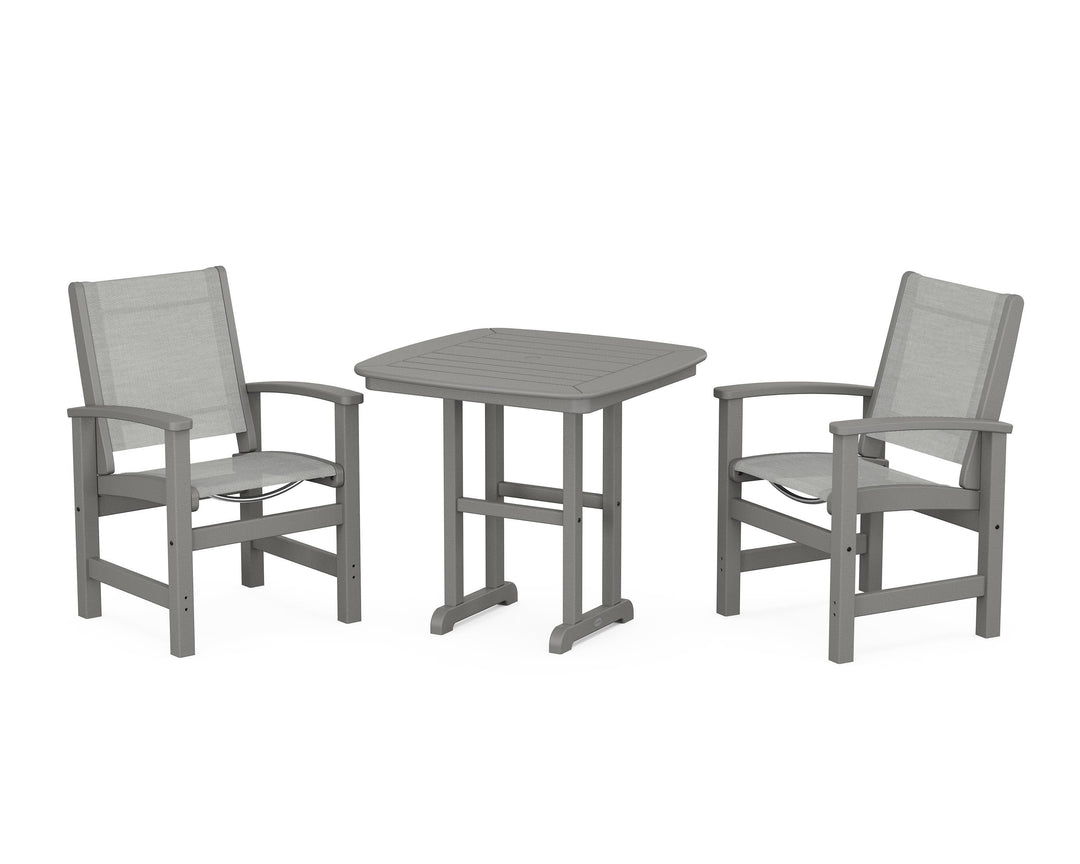 POLYWOOD® Coastal 3-Piece Dining Set