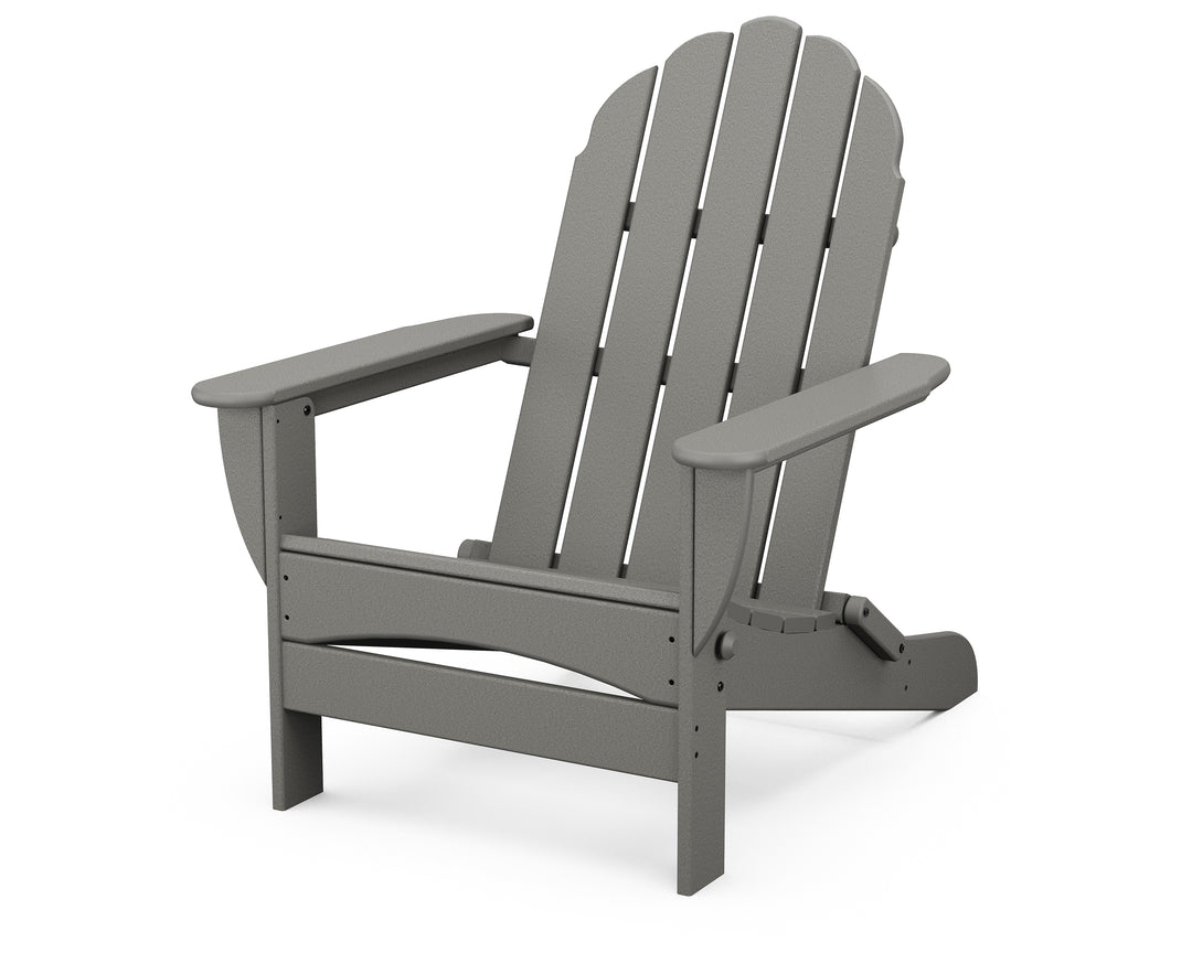 POLYWOOD® Classic Oversized Folding Adirondack Chair