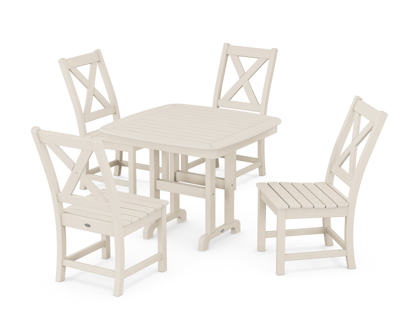 Braxton Side Chair 5-Piece Dining Set