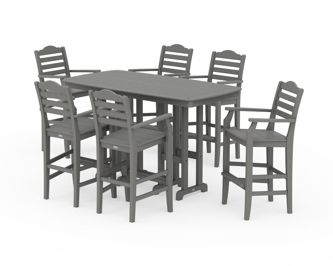 Draper James™ by  POLYWOOD® Savannah Arm Chair 7-Piece Bar Set