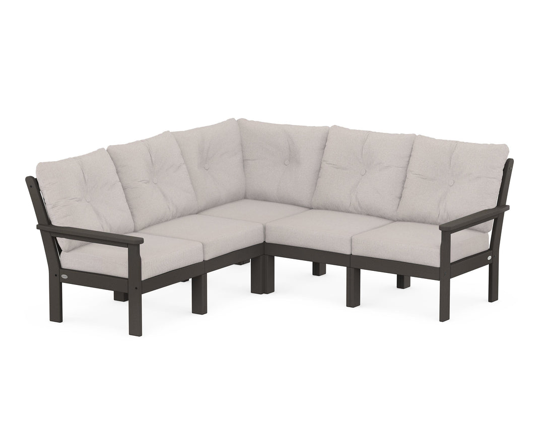 POLYWOOD® Vineyard 5-Piece Sectional