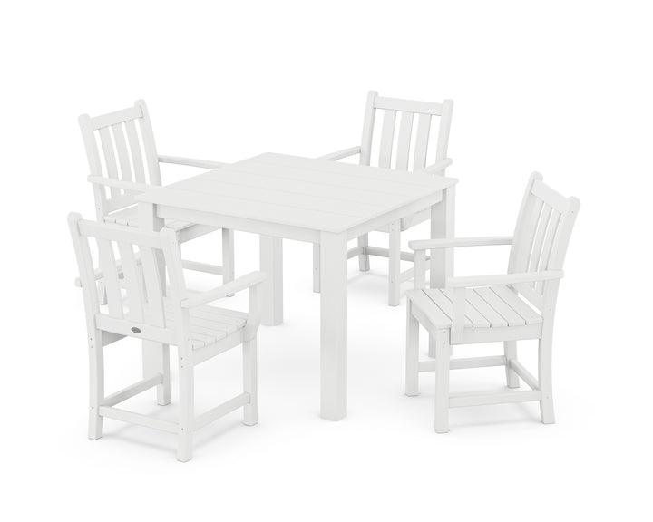 POLYWOOD® Traditional Garden 5-Piece Parsons Dining Set