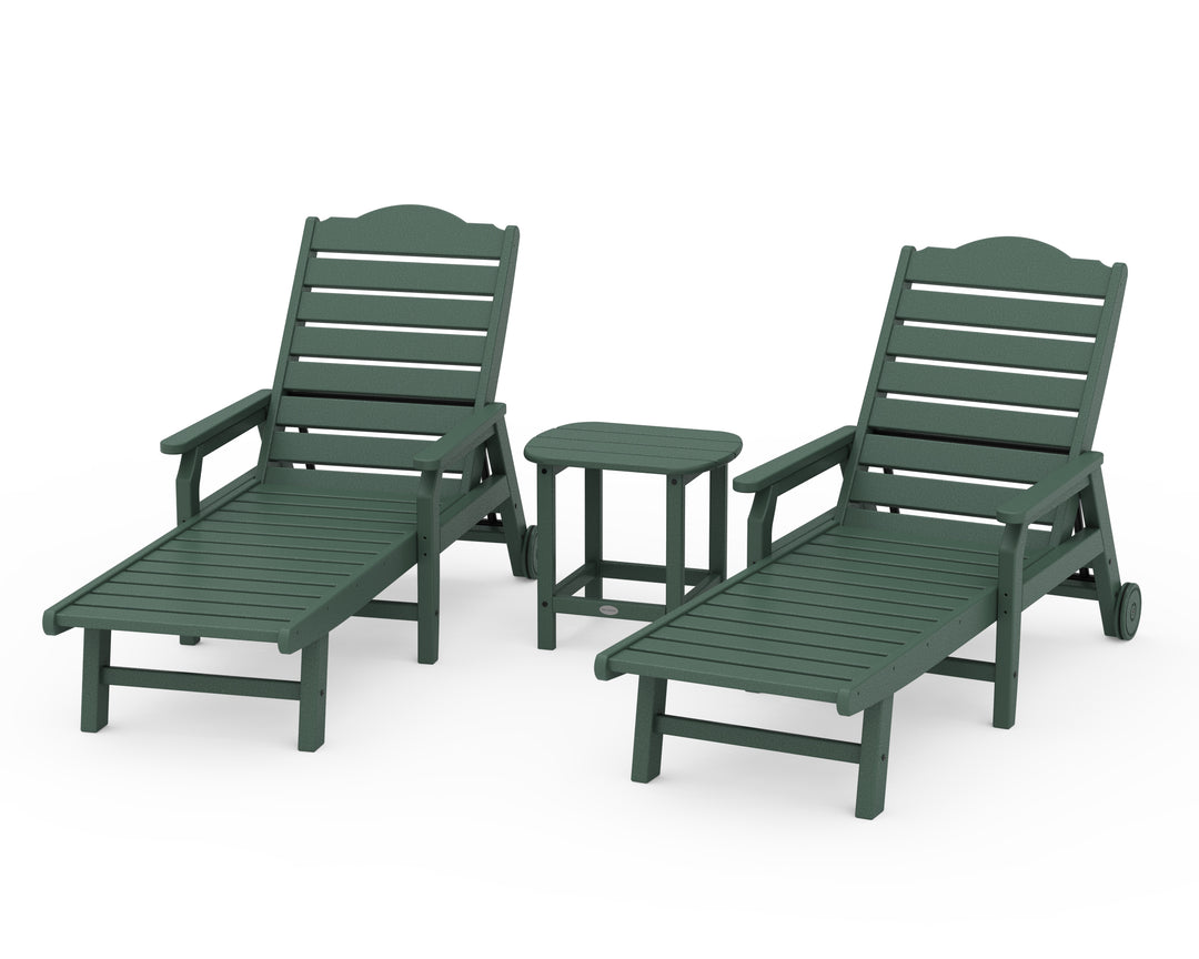 Draper James™ by  POLYWOOD® 3-Piece Savannah Chaise Lounge Set