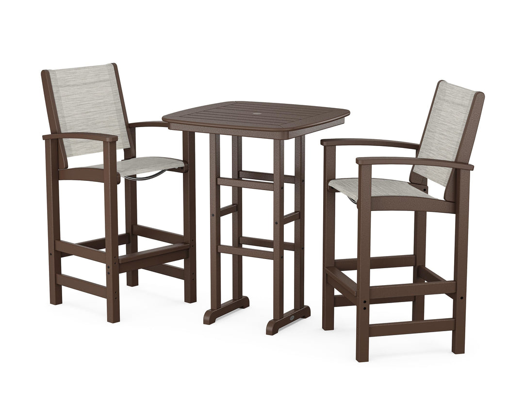 POLYWOOD® Coastal 3-Piece Bar Set