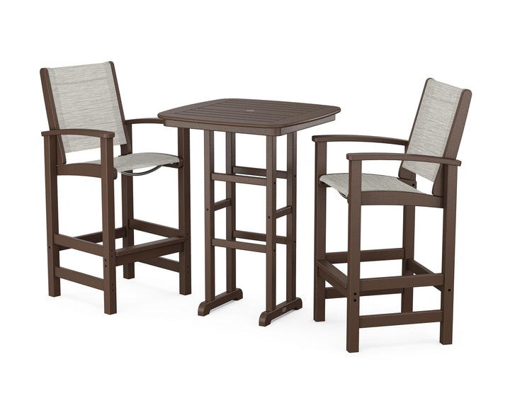 POLYWOOD® Coastal 3-Piece Bar Set