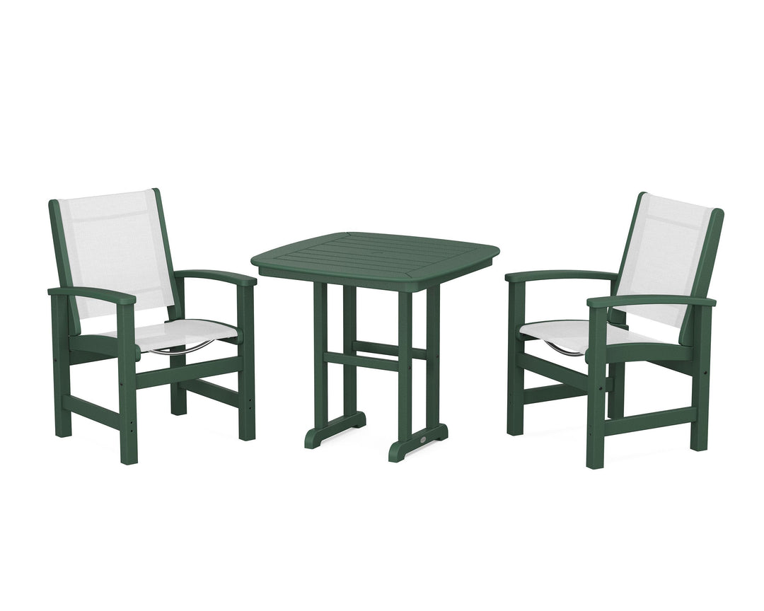 POLYWOOD® Coastal 3-Piece Dining Set