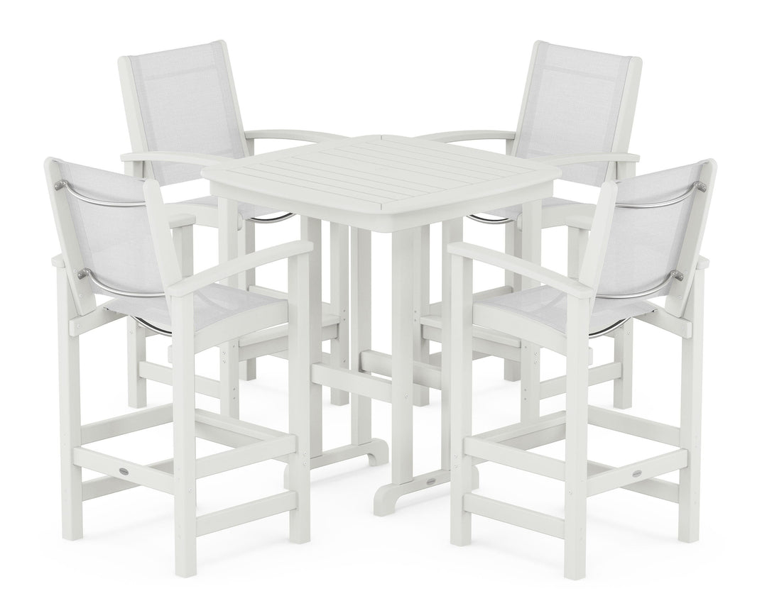 POLYWOOD® Coastal 5-Piece Bar Set