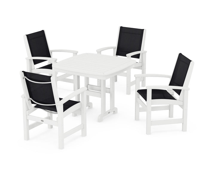 POLYWOOD® Coastal 5-Piece Dining Set