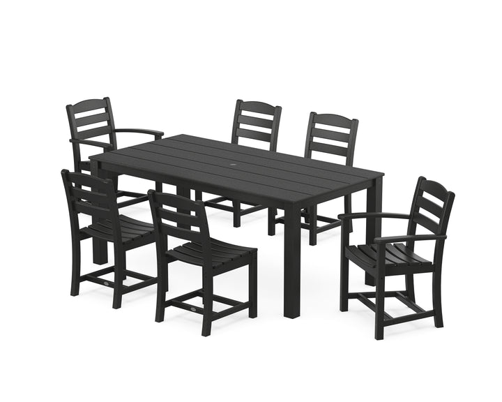 POLYWOOD® La Casa Cafe' 7-Piece Parsons Dining Set