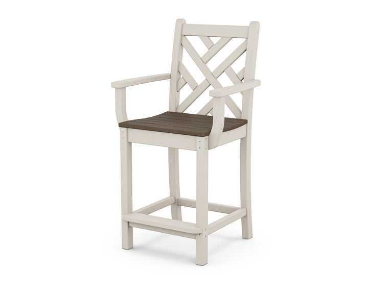 POLYWOOD® Chippendale Counter Arm Chair