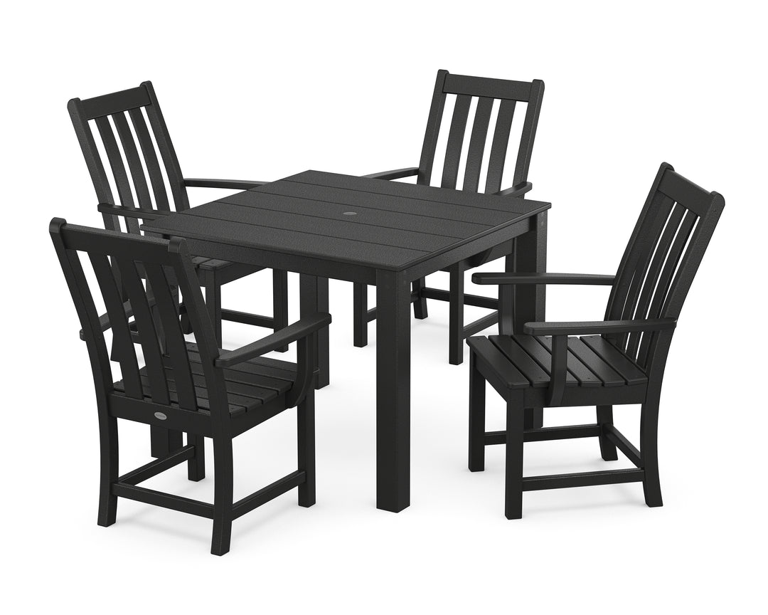 POLYWOOD® Vineyard 5-Piece Parsons Dining Set