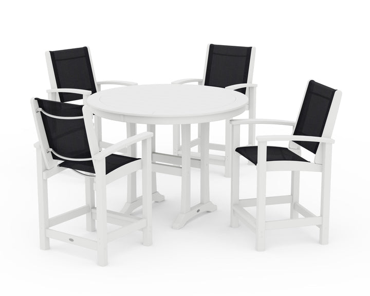 POLYWOOD® Coastal 5-Piece Counter Set