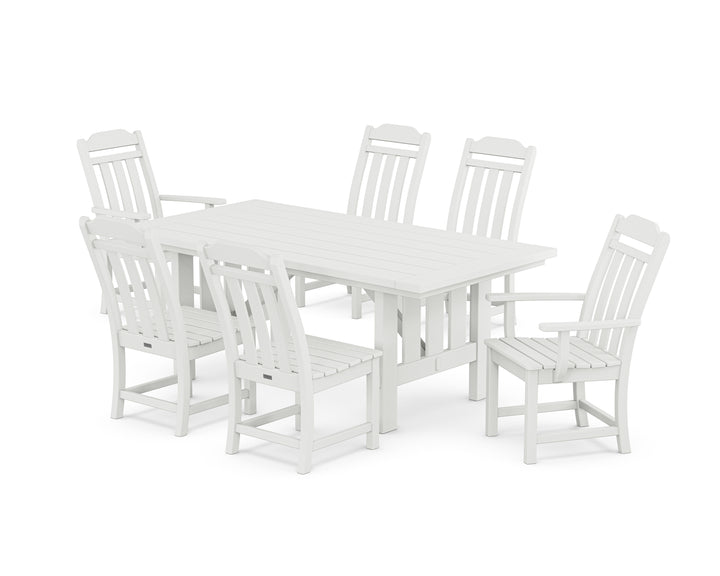 POLYWOOD® Cottage 7-Piece Dining Set with Mission Table
