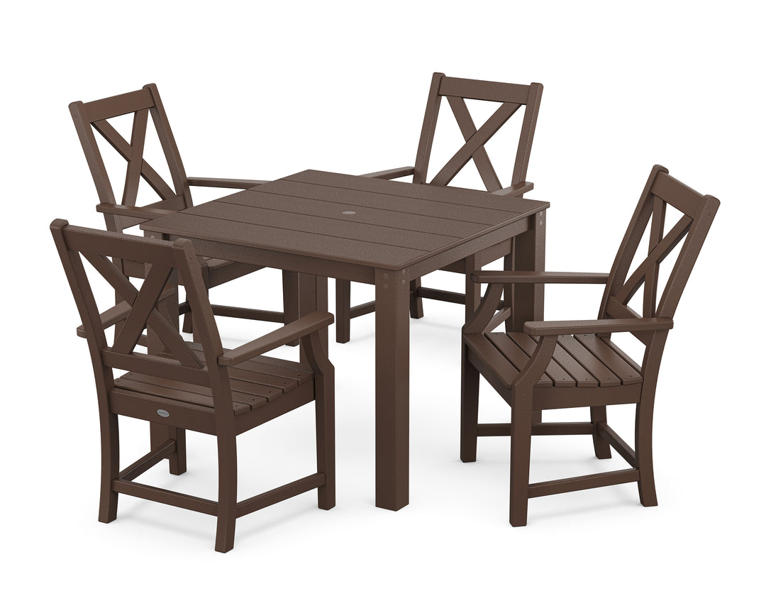 POLYWOOD® Braxton 5-Piece Parsons Dining Set
