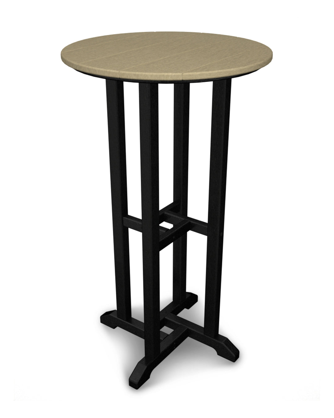 POLYWOOD® Contempo 24" Round Bar Table