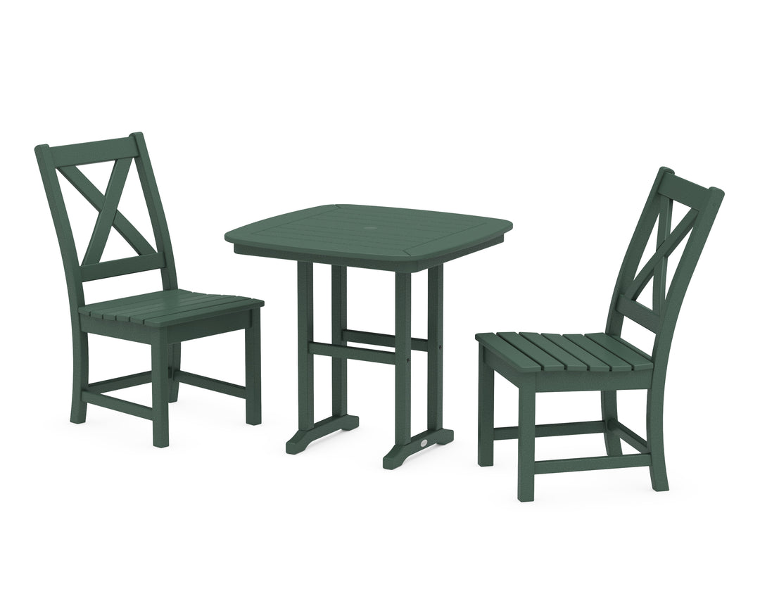 POLYWOOD® Braxton Side Chair 3-Piece Dining Set