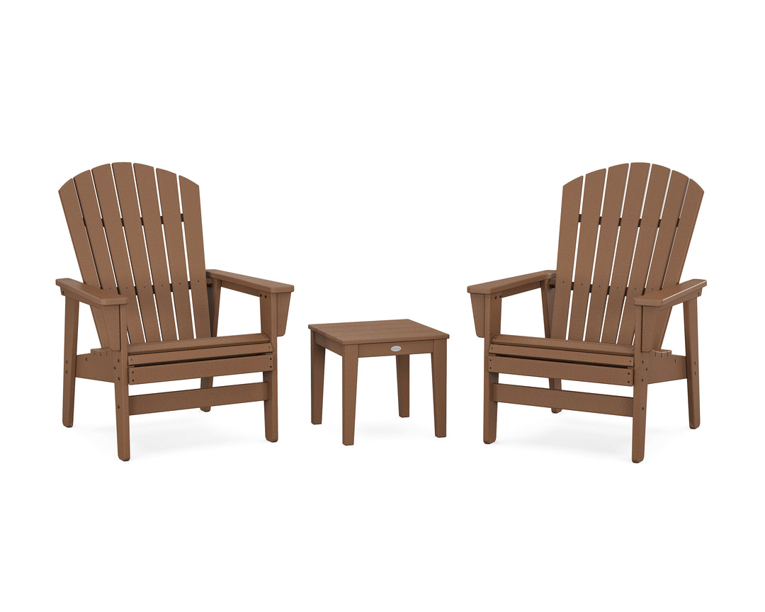 POLYWOOD® 3-Piece Nautical Grand Upright Adirondack Set