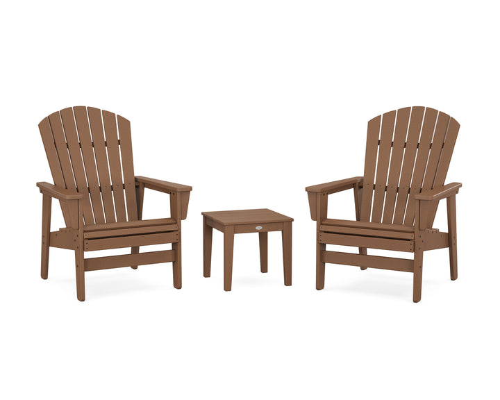 POLYWOOD® 3-Piece Nautical Grand Upright Adirondack Set