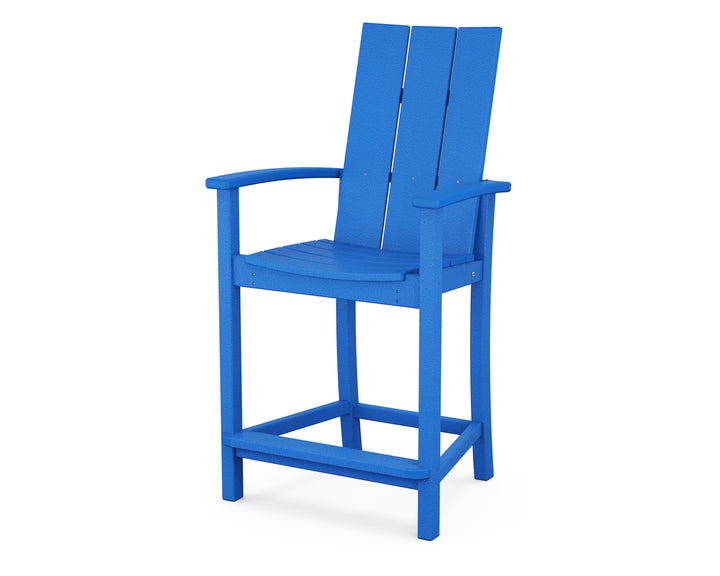 POLYWOOD® Modern Adirondack Counter Chair