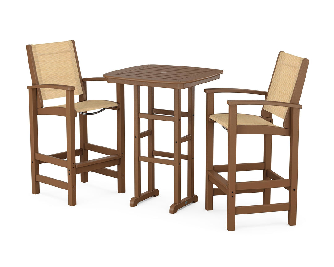 POLYWOOD® Coastal 3-Piece Bar Set