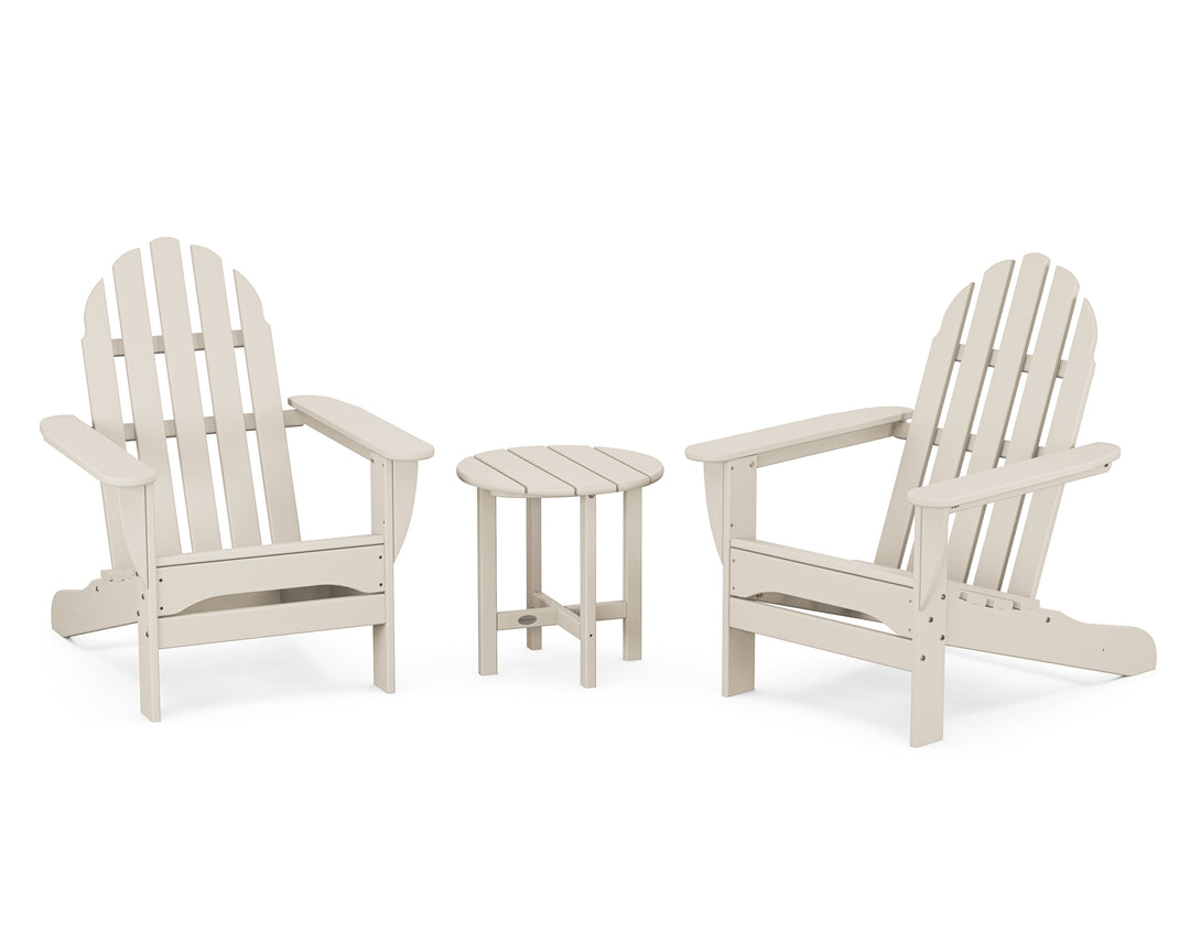POLYWOOD® Classic Adirondack 3-Piece Set