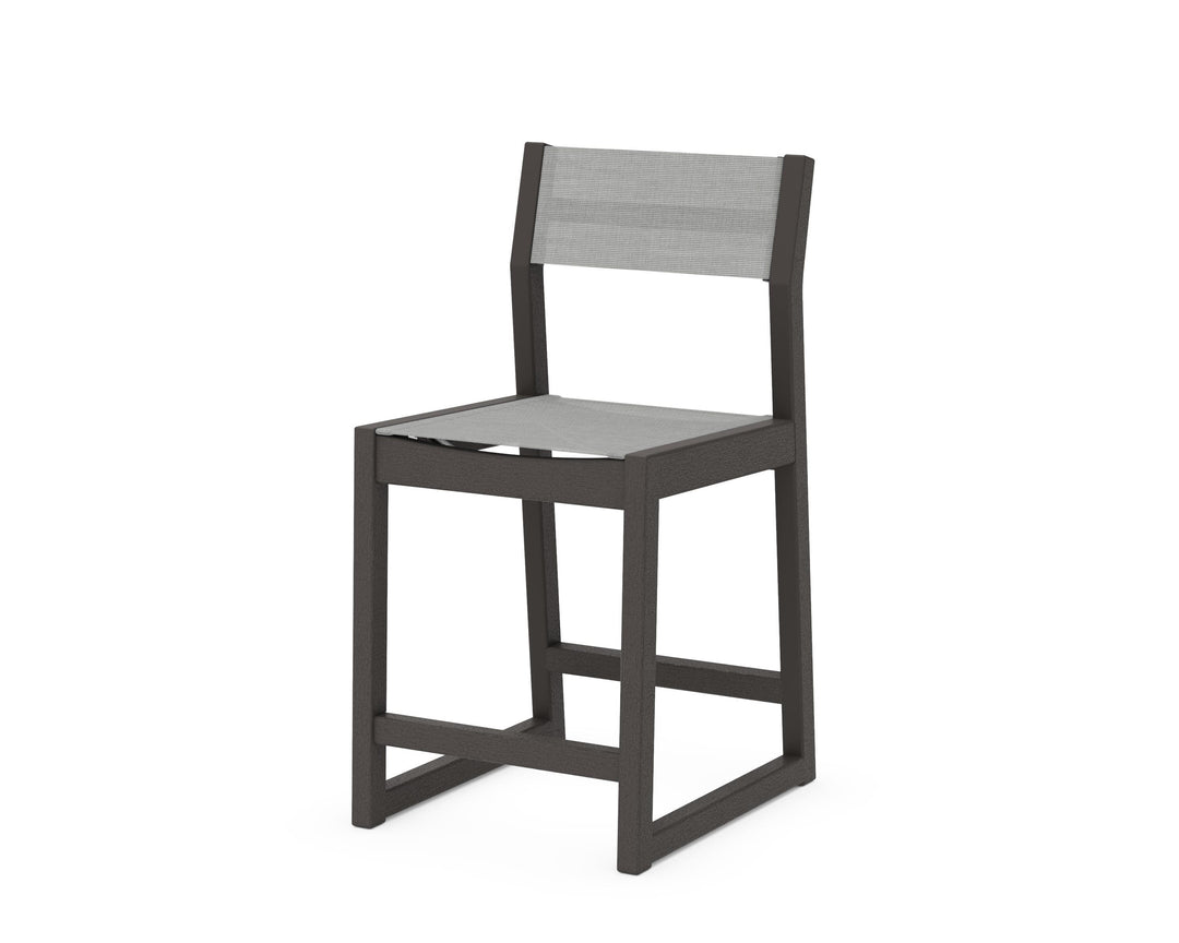 POLYWOOD® EDGE Sling Counter Side Chair