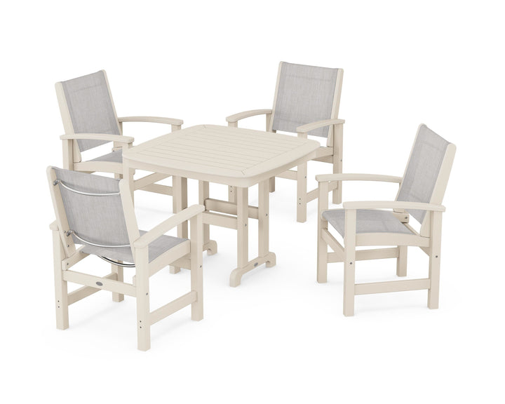 POLYWOOD® Coastal 5-Piece Dining Set