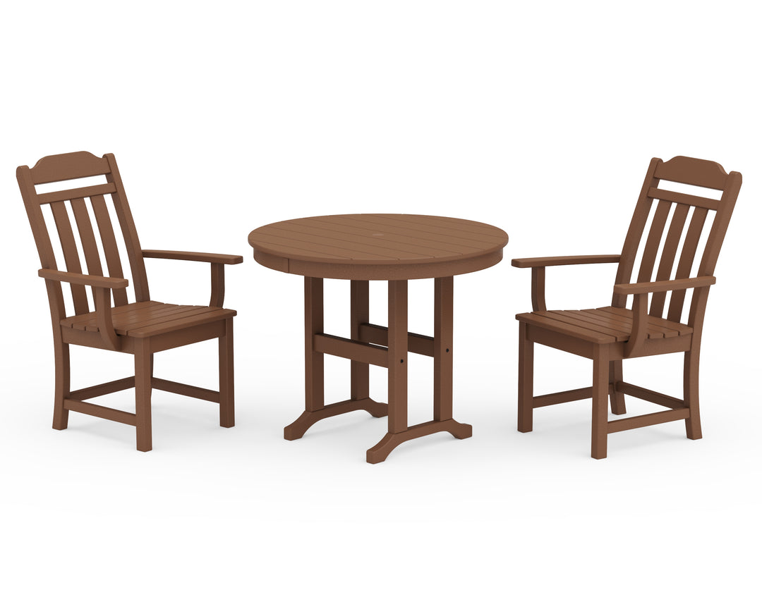 Country Living Cottage 3-Piece Farmhouse Dining Set
