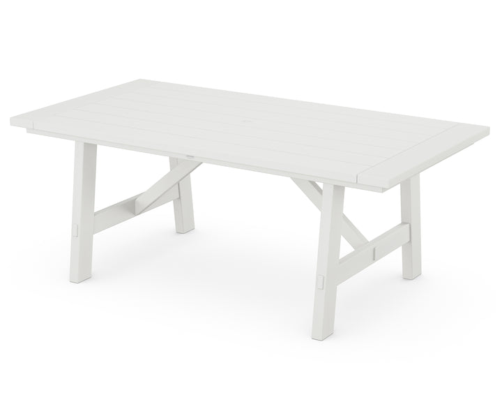 POLYWOOD® Rustic Farmhouse 39" x 75" Dining Table