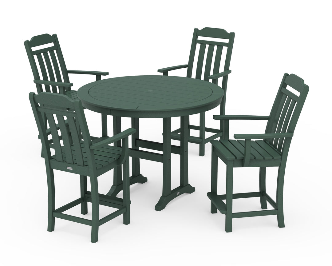 Country Living Cottage 5-Piece Round Counter Set