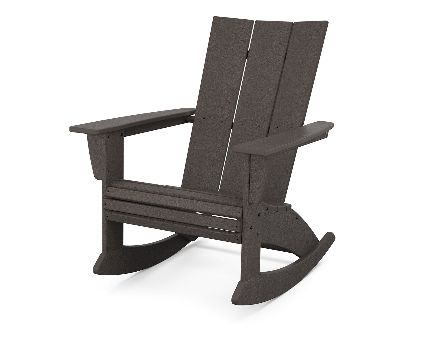 Modern Curveback Adirondack Rocking Chair