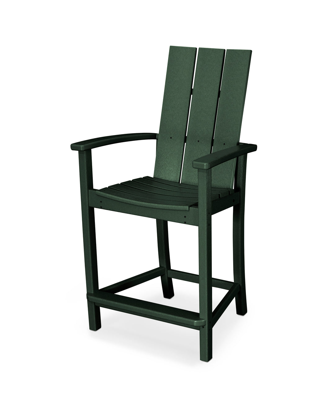 POLYWOOD® Modern Adirondack Counter Chair