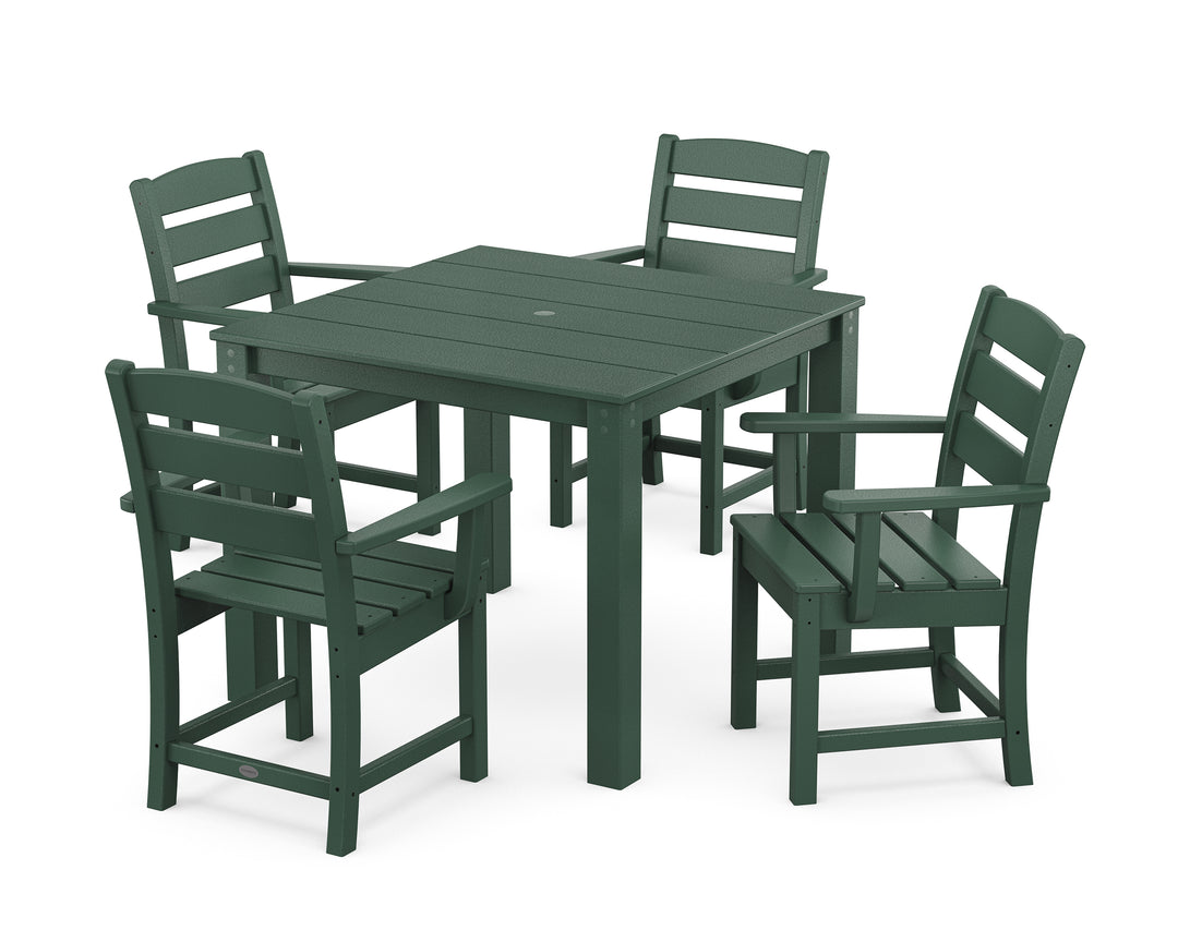POLYWOOD® Lakeside 5-Piece Parsons Dining Set
