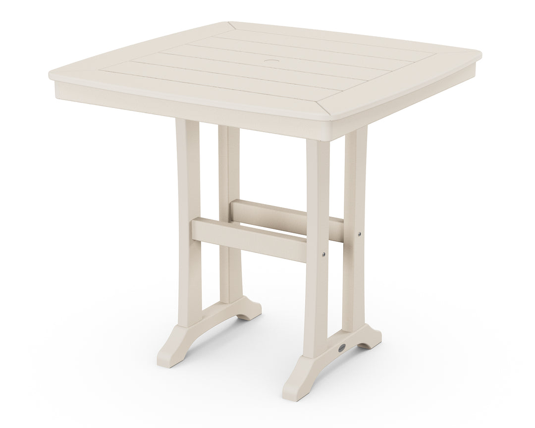 POLYWOOD® Nautical Trestle 37" Counter Table
