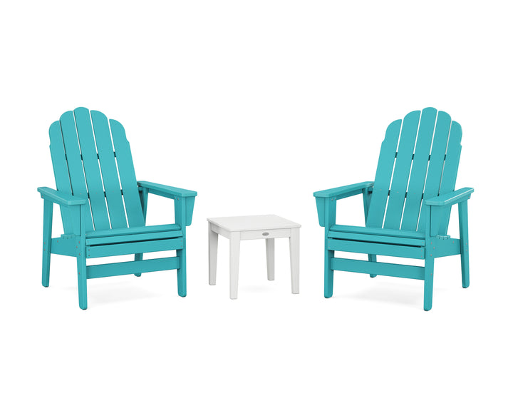 POLYWOOD® 3-Piece Vineyard Grand Upright Adirondack Set