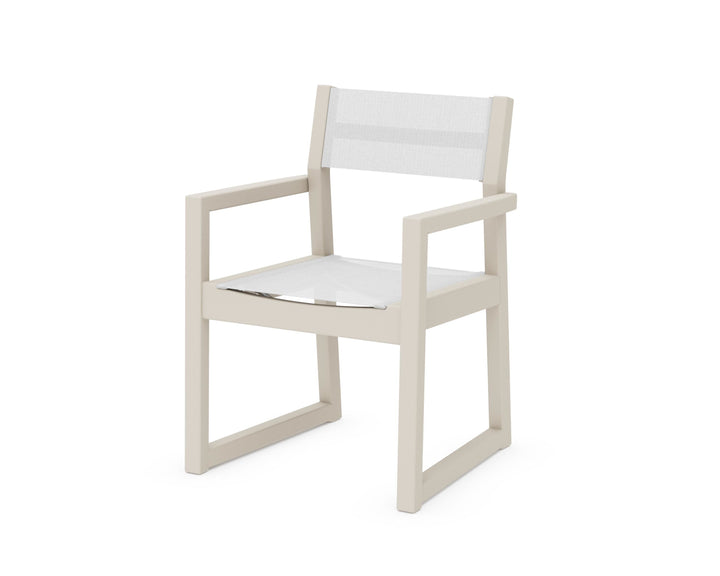 POLYWOOD® EDGE Sling Dining Arm Chair