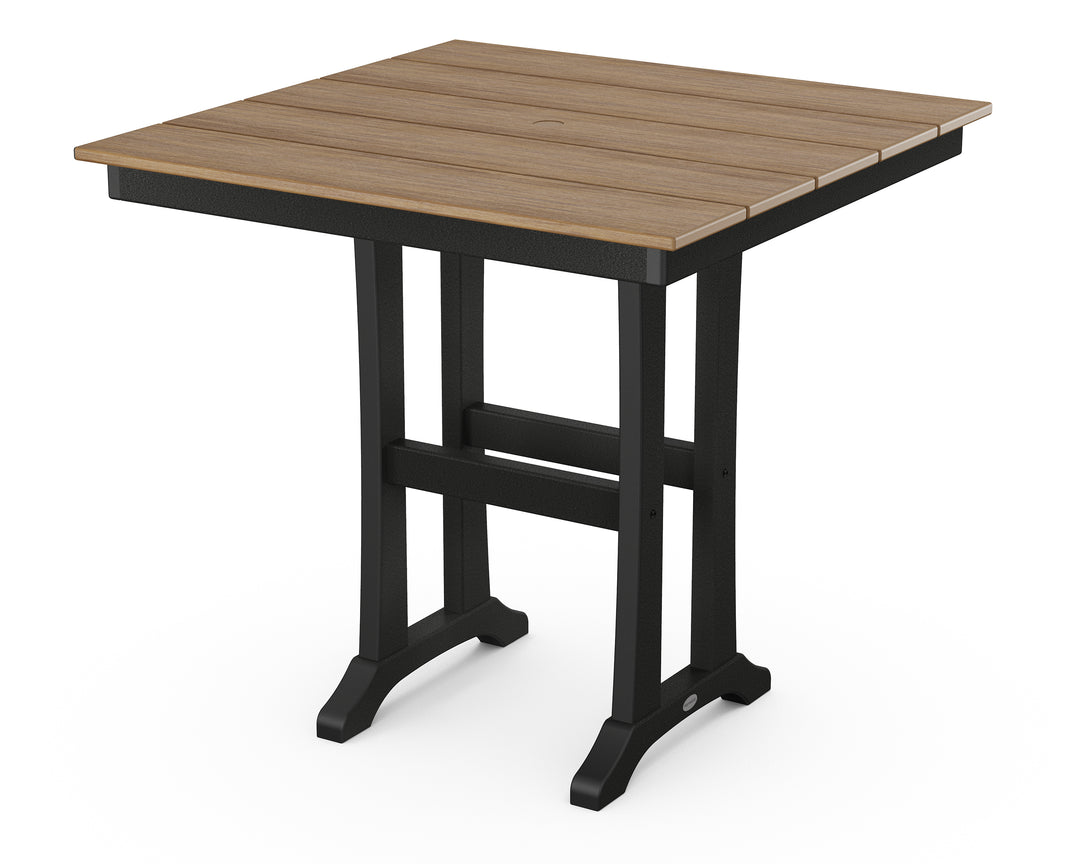 POLYWOOD® Farmhouse Trestle 37" Counter Table
