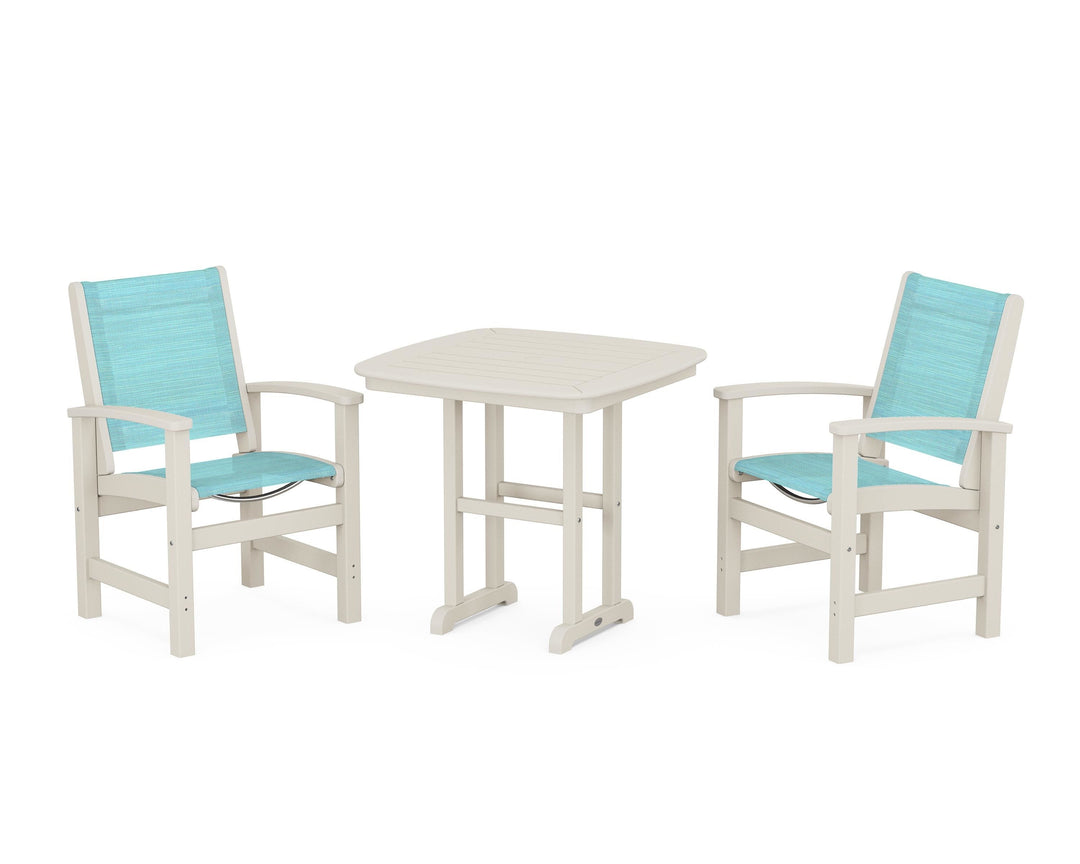 POLYWOOD® Coastal 3-Piece Dining Set