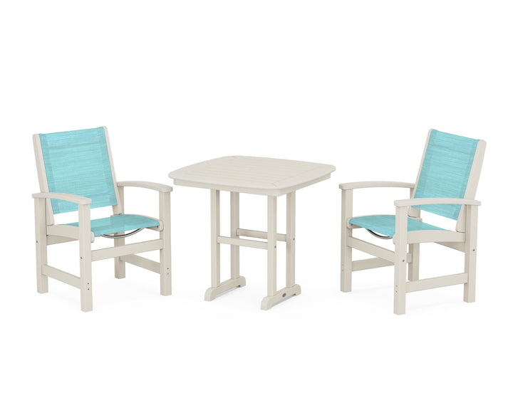 POLYWOOD® Coastal 3-Piece Dining Set