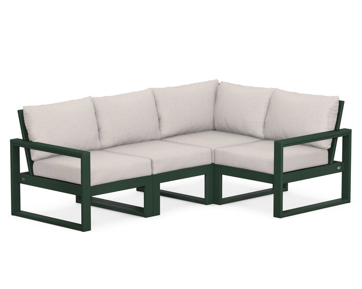 POLYWOOD® EDGE 4-Piece Modular Deep Seating Set