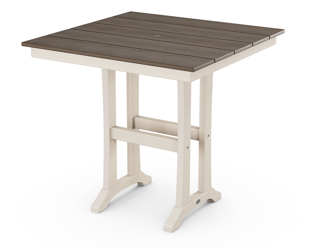 POLYWOOD® Farmhouse Trestle 37" Counter Table
